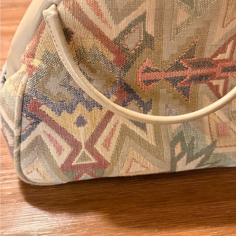 Aztec VINTAGE toteBag tapestry and western vibes — perfect for spring